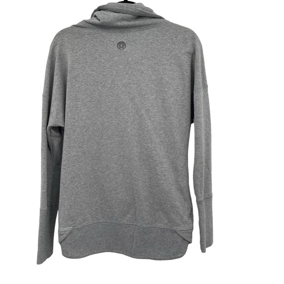 Lululemon Women's Rest Day Pullover Vintage Sports Grey Size 6 - Picture 4 of 12